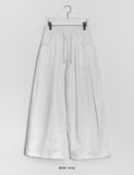 [Unisex] Cruhi Keyring Banding Balloon Wide Pants