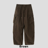 Solin Stonewashed Diagonal Cargo Pants