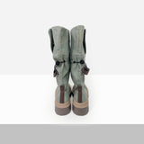 Poeul String Denim Boots