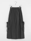 Chua Hood Vest Skirt Set
