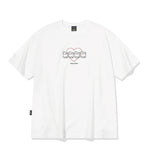 Cat's Heart Chain Embroidery Short Sleeve Tee