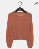 [Wool 20] Momen Alpaca Wool Knitwear Round Cardigan