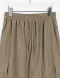 [BAONHAUS] Kansi corduroy banding string cargo pants