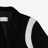 Zao Color Matching Long Coat