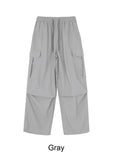 Coven Nylon Pintuck Cargo Pants
