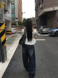 Terran Zipper Two Way Leather Big Shoulder Bag
