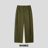 Hazy Cotton Pintuck Pants
