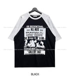 Age raglan oversized fit short-sleeved shirt