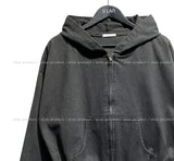 Ekin semi-crop walk hooded jacket