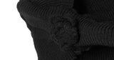Weave Off-Shoulder Corsage Slim Knit
