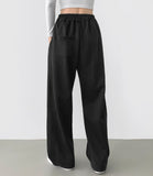 Brushed Bly Vivid Color Long Wide Banding Training Pants