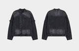 TRICEPS BIKER DENIM JACKET