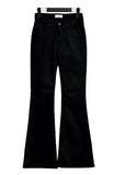 Non-Fade Black Bootcut Pants