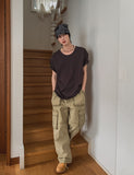 Bailou U-neck box short sleeves