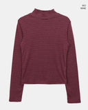Berun Stripe Half Polar Brushed T-shirt