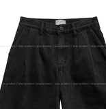 Lynn Minimal Pintuck Denim Shorts