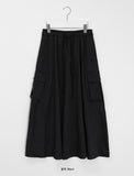 Pevin Banding Cargo Long Skirt