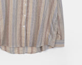 Caria See-through Stripe Shirt