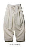 Washed Cotton Balloon Pants
