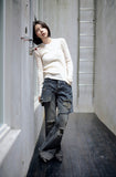Layered Flare Jeans
