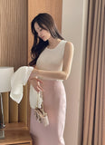 Entony Pleated Sleeveless Tee Blouse