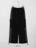 [unisex] Mohind color matching banding cargo pants