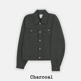 Merrick Herringbone Trucker Jacket