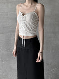 Lace Corset Bustier Top