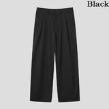 Izu brushed two-tuck slacks