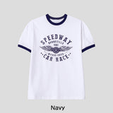 Speedy Printing Ringer Short Sleeve T-shirt