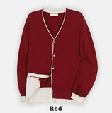 Port Layered V-Neck Cardigan