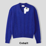 Beark Crop Cable Knit