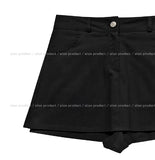 Horse cotton layered skirt pants