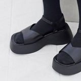 Simo Open Toe Platform Sole Sandals