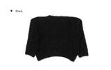 [Plan] Soft Off Loose Fit Angora Knit