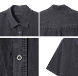 Kio Pigment Oversized Short-Sleeved Shirt