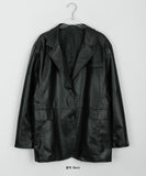 Maiku Leather Over Jacket