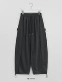 Hyugi Pintuck Adjust Banding Wide Pants