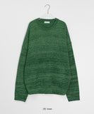 [unisex] Konde Bokashi Round Over Knit