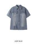 Summer New Cooling Denim Shirt