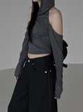 Idin Backless Hoodie