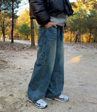 Double Carpenter Denim Pants