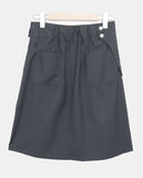 Stan Pleats Belt Midi Skirt Set