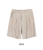 Elbow Belt Cotton Half Slacks