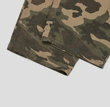 Tack Destroyed Snap Cotton Pants
