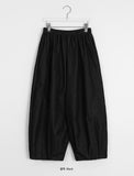 [BAONHAUS] Kenas Cotton Banding Balloon Wide Pants