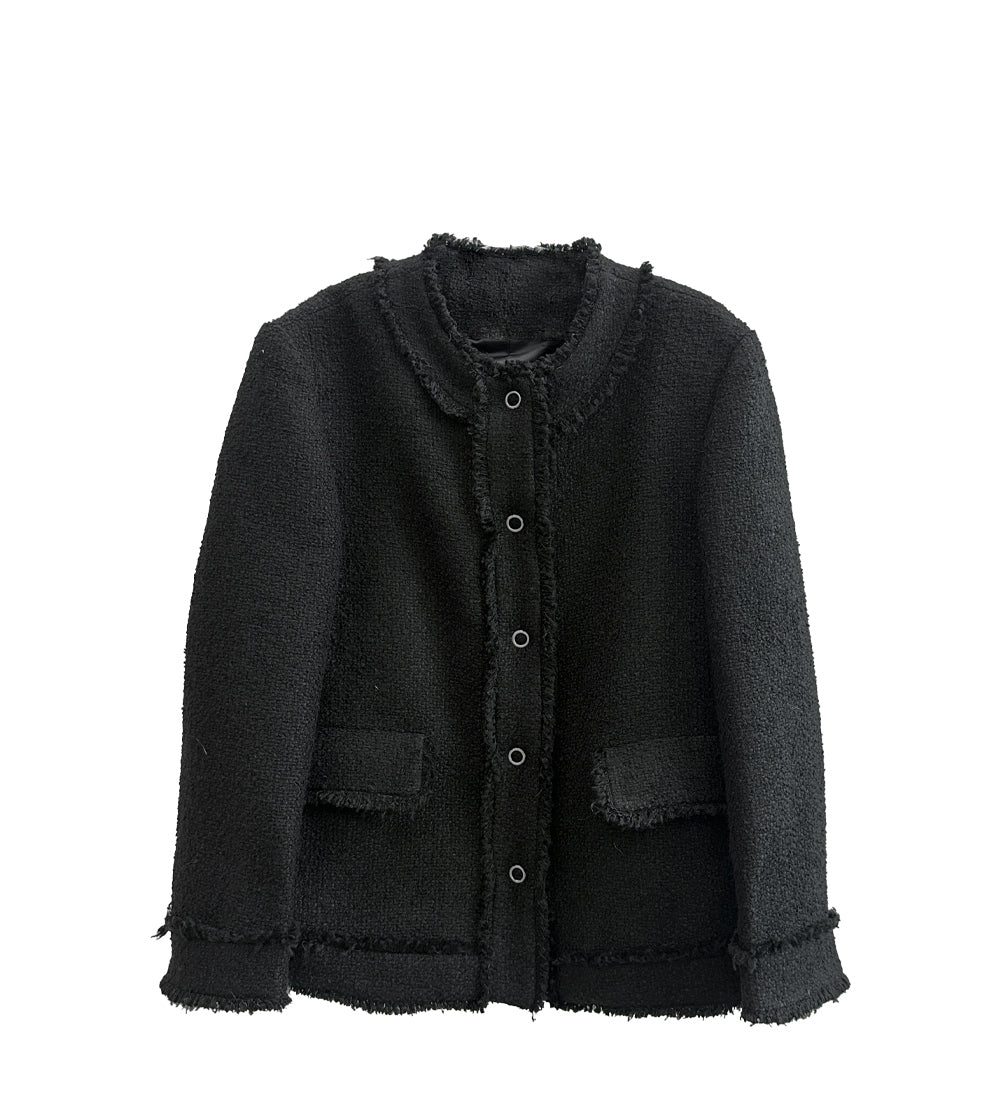 【WOOHWA】DEER TWEED WOOL JK WOOHWA (ウーファ) - ディアツイードウールジャケット / DEER