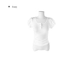 Ong Button Puff Slim Short Sleeve T-Shirt