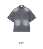 Blitz Cool Denim Short-Sleeved Shirt