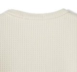 Roach waffle henley neck long sleeve